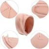 Women Winter Scarf One Piece Hat Imitation Cashmere Cotton Knitted Pullover Wool Hat Outdoor Neck Warm Balaclava Mask Ski Bonnet 4