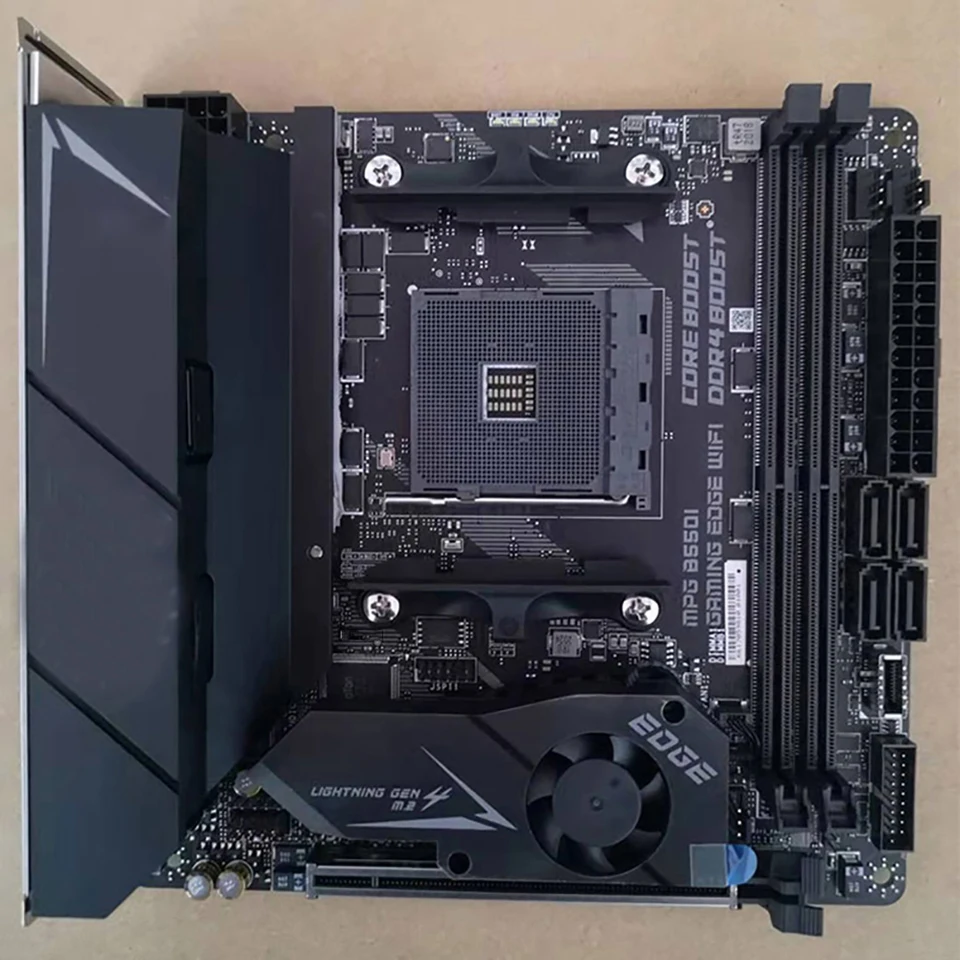 マザーボード MSI B550I GAMING EDGE WIFI Ryzen 5 5600x MSI MPG B550I GAMING EDGE WIFI AMD AM4 DDR4 M.2 USB 3.2 Gen 2 HDMI