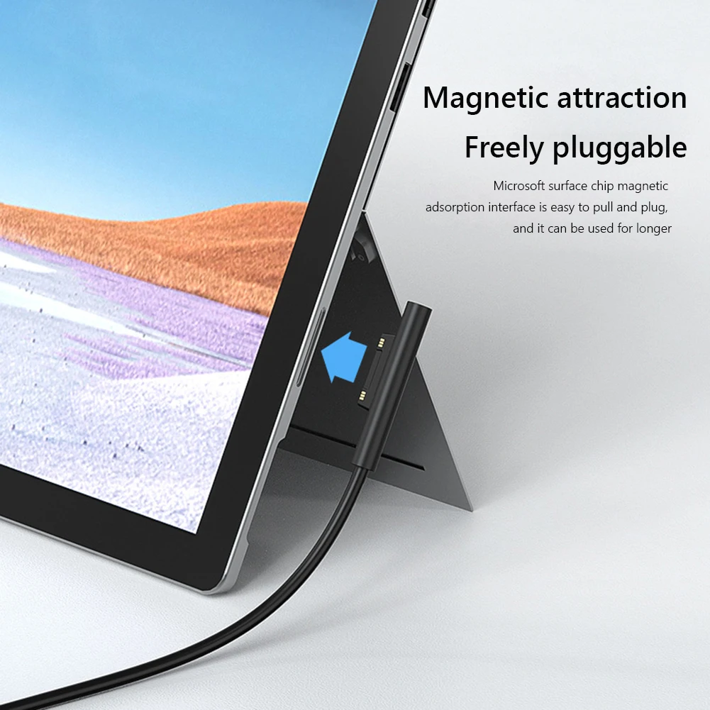Power Adapter USB Type C 65W For Microsoft Surface Pro