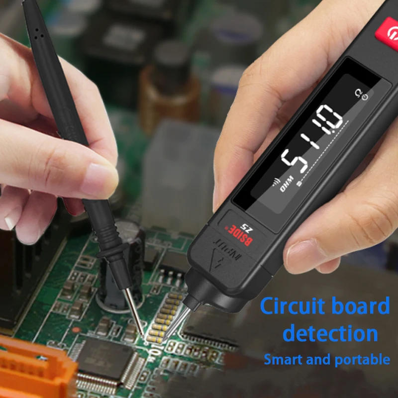 BSIDE Z1 Z5 Multimeter Digital Tester Smart Pen Type Voltage Detector DC AC Capacitance Ohm NCV Hz Diode Continuity Meter