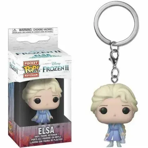 thumbnail image 1 of New FUNKO  Keychain PVC Action Figure Keychain Princ New Anna Elsa Olaf Collection Toys for Childr wi Box Bag Pdant, 1 of 5