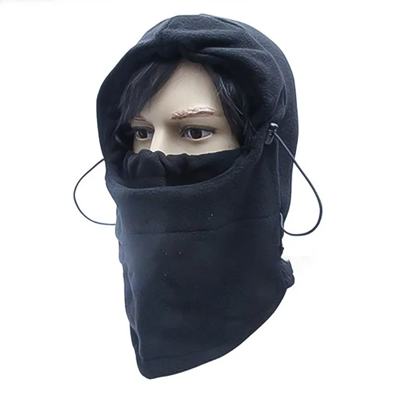 1PC Winter Outdoor Masked Headcover Multi Functional Integrated Cycling Dustproof and Cold Proof Sports Hat
