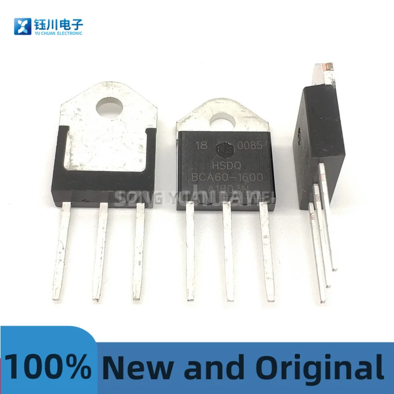 (5pcs) Bca60-1600 New Original To3-p Package One-way Thyristor/thyristor 60a/1600v High Power