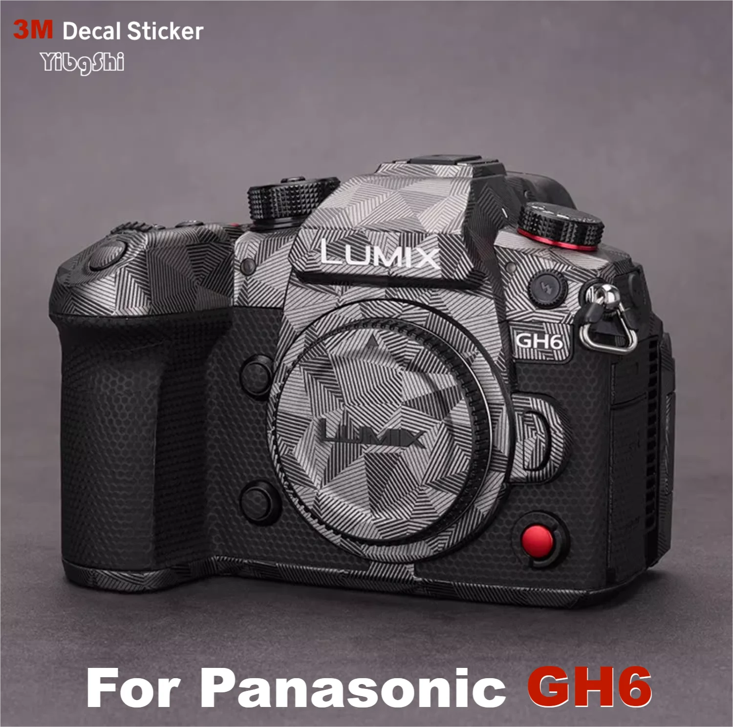 

Наклейка для камеры Panasonic GH6 Защитная Наклейка Виниловая пленка для защиты от царапин