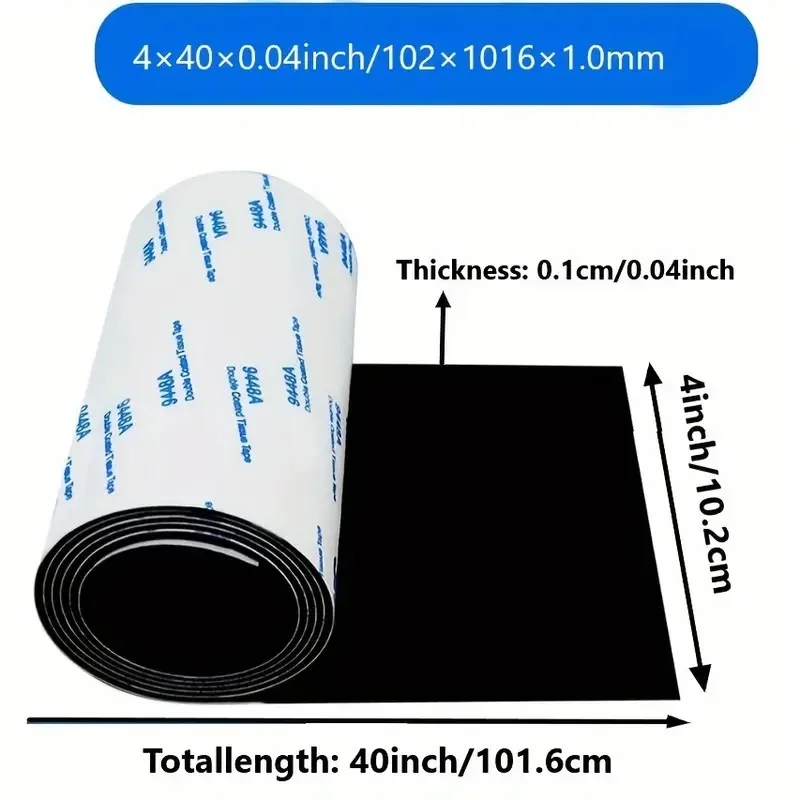 Non Slip Self Adhesive Silicone Cuttable Furniture Pads 4x40 inch Anti-Sliding Anti-Scratch Rubber Floor Protectors