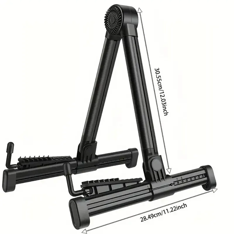 Guitar Stand 1pc Folding Guitar Stand Stand For Acoustic Guitars Electric And Bass Portable And Lightweight Easy Household Floor