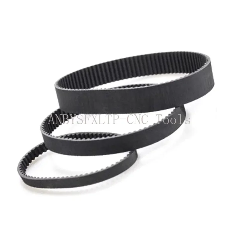 HTD 3M-201/204/213/228/231 Courroie Synchrone à Boucle Fermée Largeur 10/15 Mm (3M-198-10 Mm