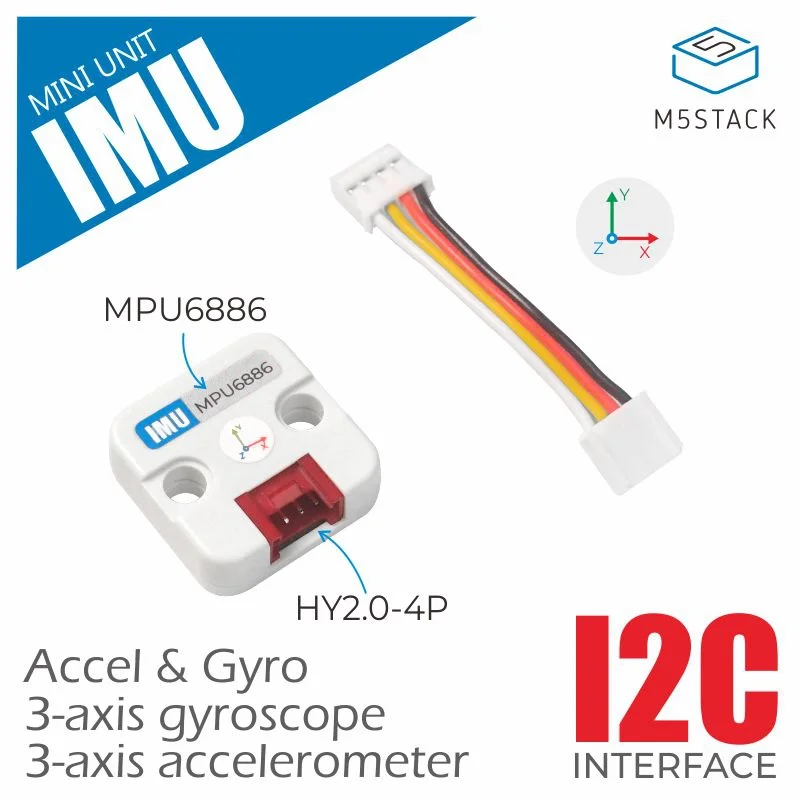 M5Stack Official 6-Axis IMU Unit(MPU6886) - AliExpress