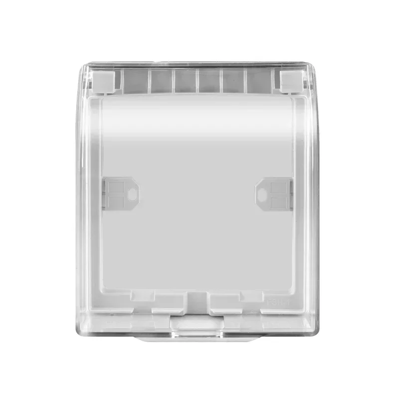Socket Protective Cover Universal 86 Type Wall Socket Waterproof Box Plate Switch Protection Cover Bathroom Kitchen Outdoor Socket Box Cover Protector
