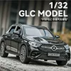 1:32 Mercedes-Benz GLC-400E 63S High Simulation Diecast Metal Alloy Model car Sound Light Pull Back Collection Kids Toy Gifts 1