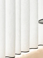1pc french light   luxury linen mesh black edge small fragrant wind screen window screen 1