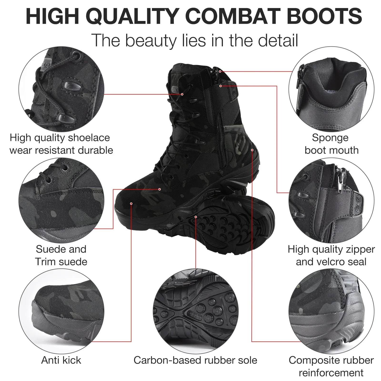 Military Trekking Shoes 4