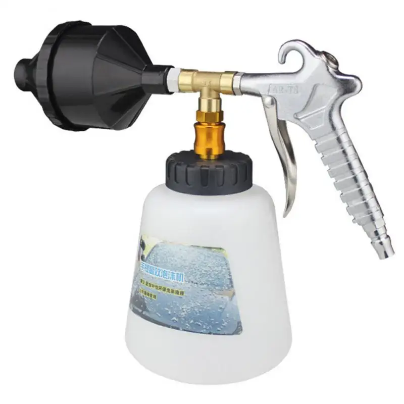 

Car Tornado Cleaning Gun Car Washing Machine Water Gun New Pneumatic High Pressure Alloy Foam Gun Spray Can Car Wash Tool