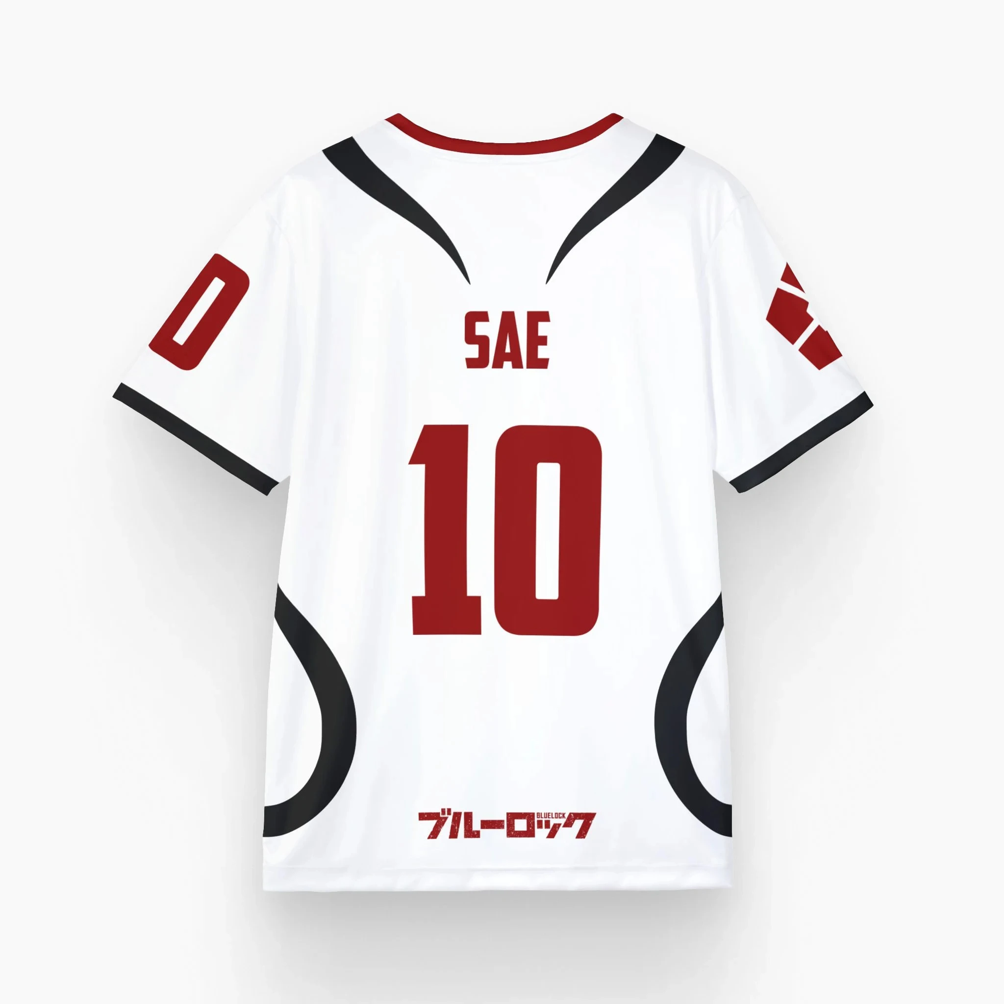 Soccer Jersey Blue Lock Sae Itoshi Role-Playing Shirt Sports T-Shirt Men's Women's Breathable