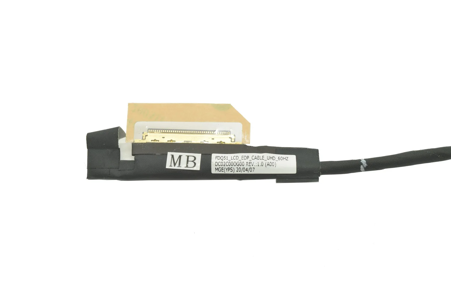 새로운 DC02C00OG00 0G50J1 에일리언웨어 M15 R3 M15 R4 FDQ51 Lcd EDP 케이블 UHD 4K 60Hz