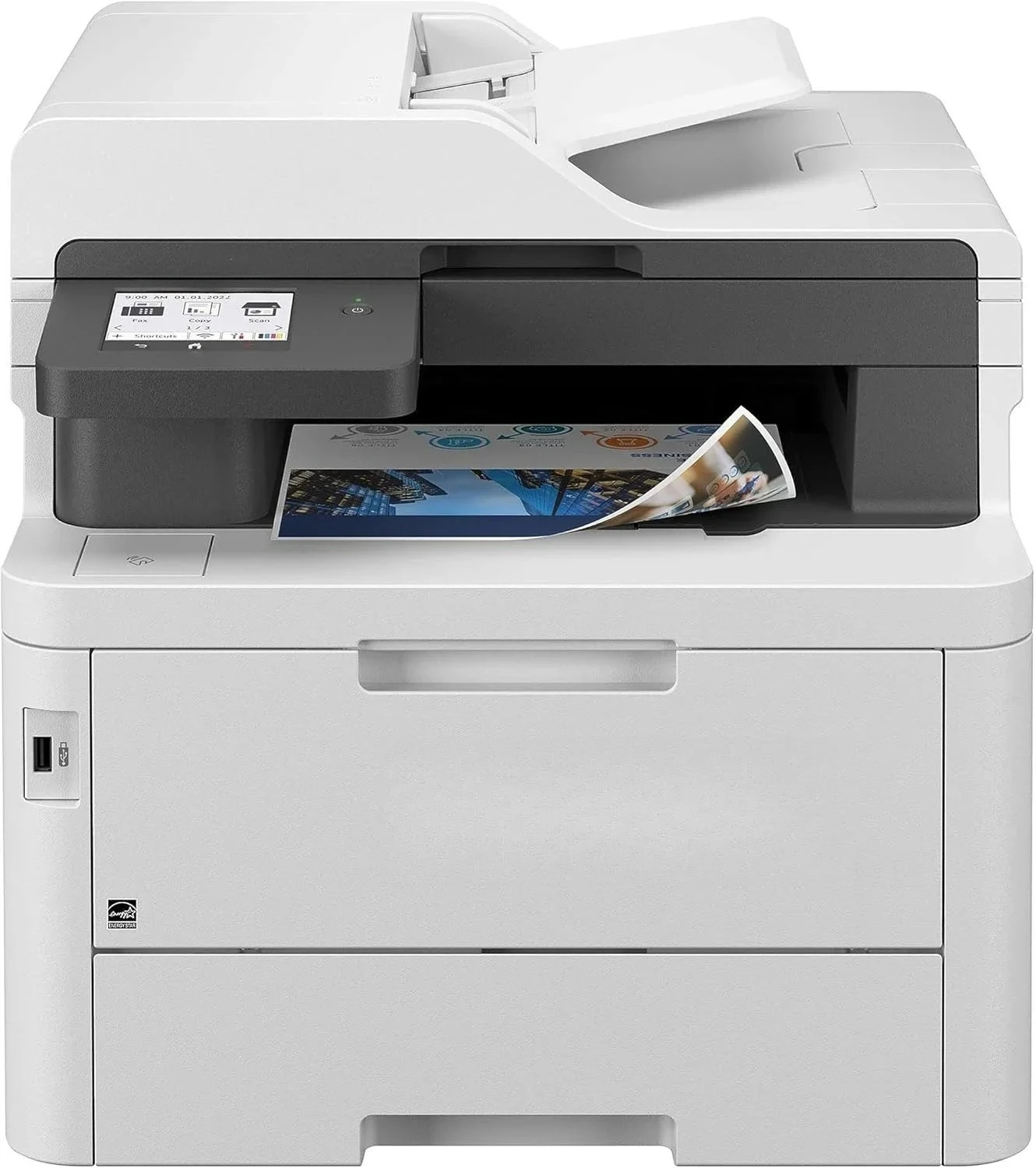 Impresora Multifuncional Digital a Color Inalámbrica MFC-L3780CDW con Copia y Escaneo Dúplex de Una Sola Pasada, con Salida de Calidad Láser
