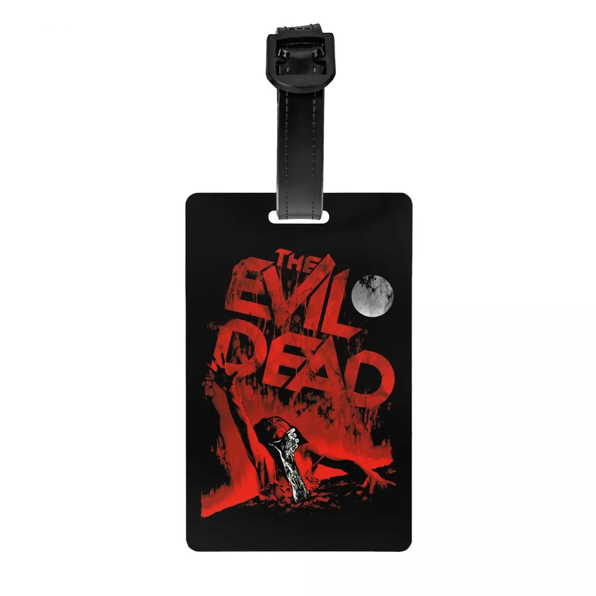 

Custom Evil Dead Luggage Tag Privacy Protection Supernatural Horror Film Baggage Tags Travel Bag Labels Suitcase