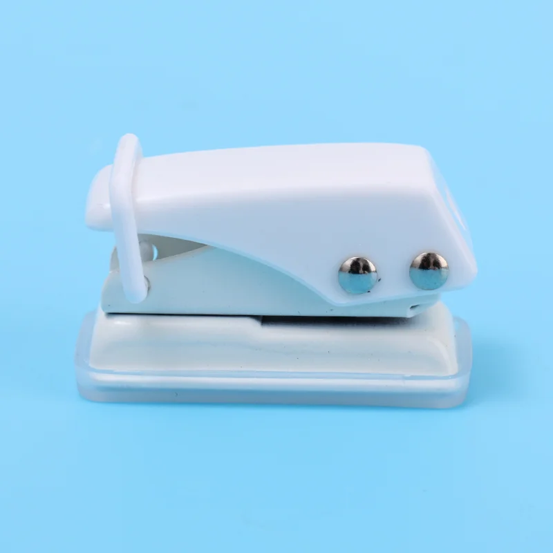 Single Ring Mini Hole Punch 1 Hole Cute Paper Punch Portable Round Puncher Kawaii Office School Binding Supplies Stationery