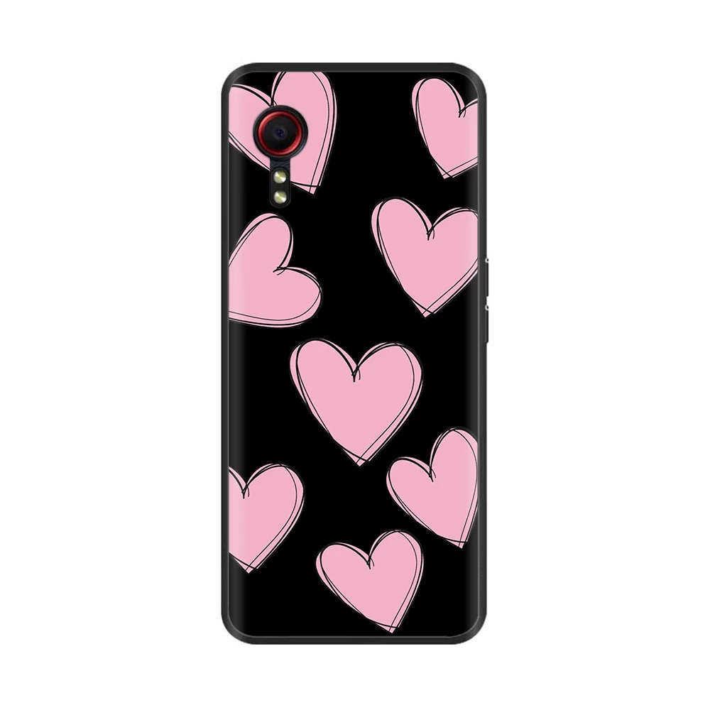Soft Black Silicone Bumper Phone Case