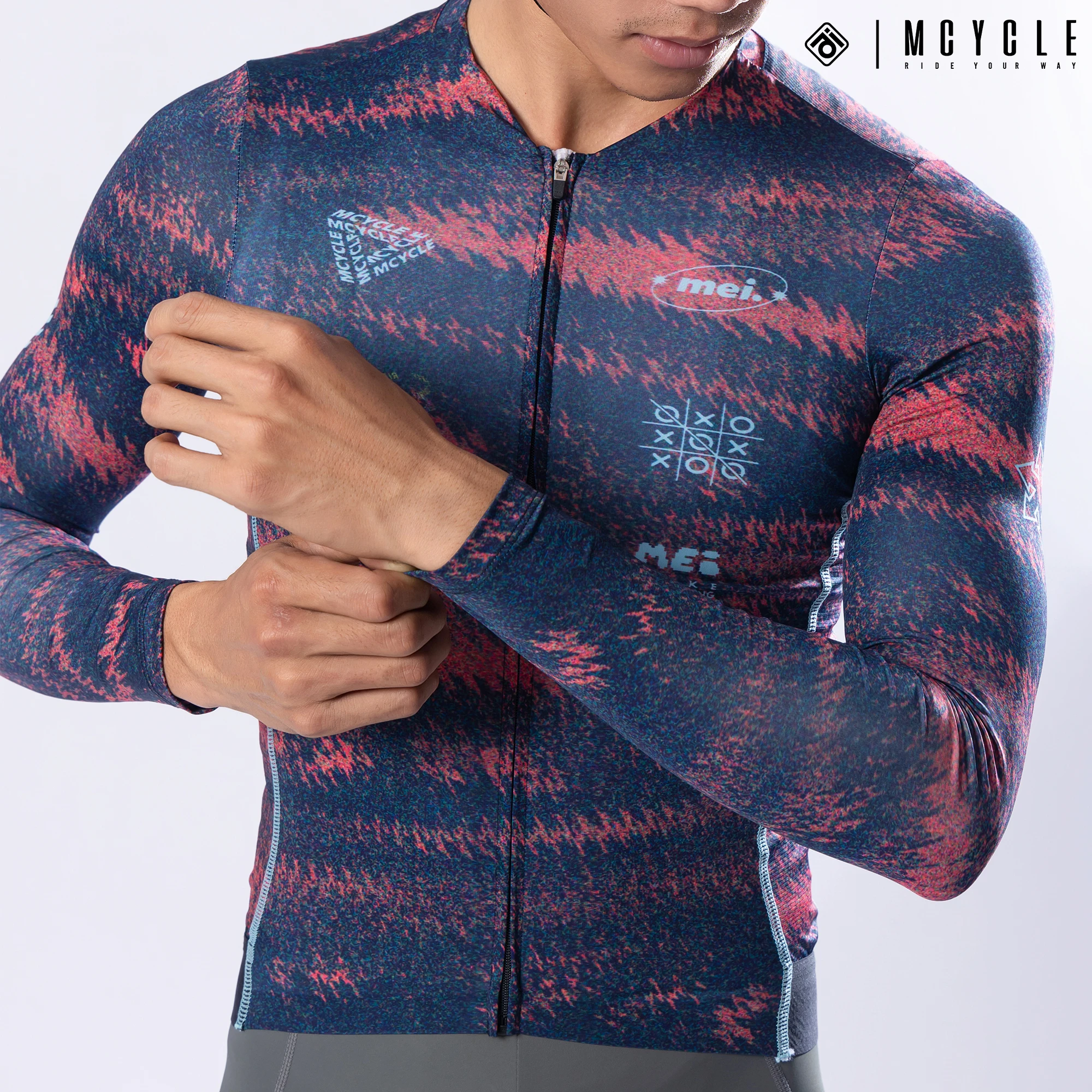 MCYCLE MY337 Unisex Cycling Jersey Quick Dry Breathable Long Sleeve