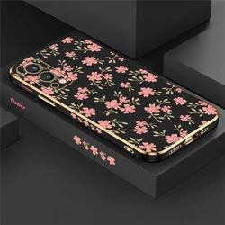 Floral Shockproof Soft Silicone Phone Case for Oneplus Nord N20 (Black-308)