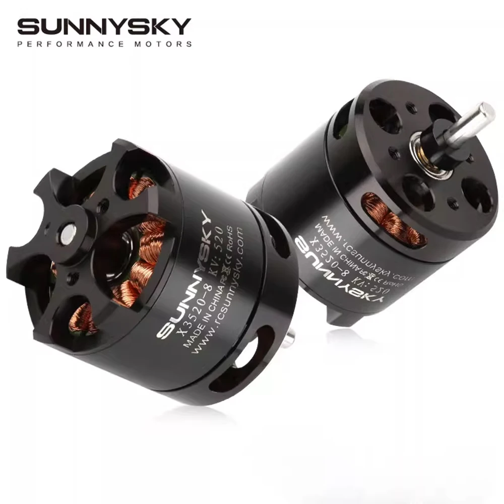 Sunnysky X3520 II  KV520/KV720/KV880 6S Brushless Motor For RC Models FPV Quadcopter drones thumbnail 4
