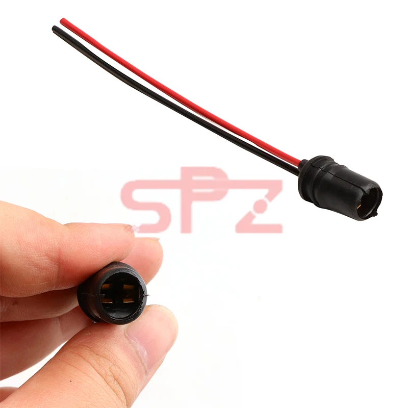 

T10 Soft bulb holder adapters cable LED Bulb Connector Socket Wedge Base Light Bulb plug