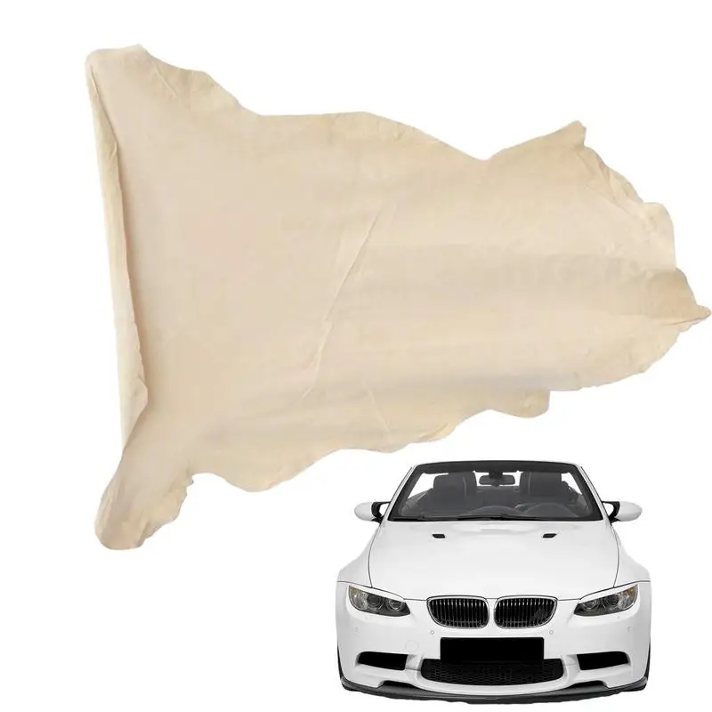 

Car Wash Cloth Leather Quick-Dry Wipes Lint-Free Absorbent Polishing Towels 40x70cm Automotive Washing Rags For Car Window