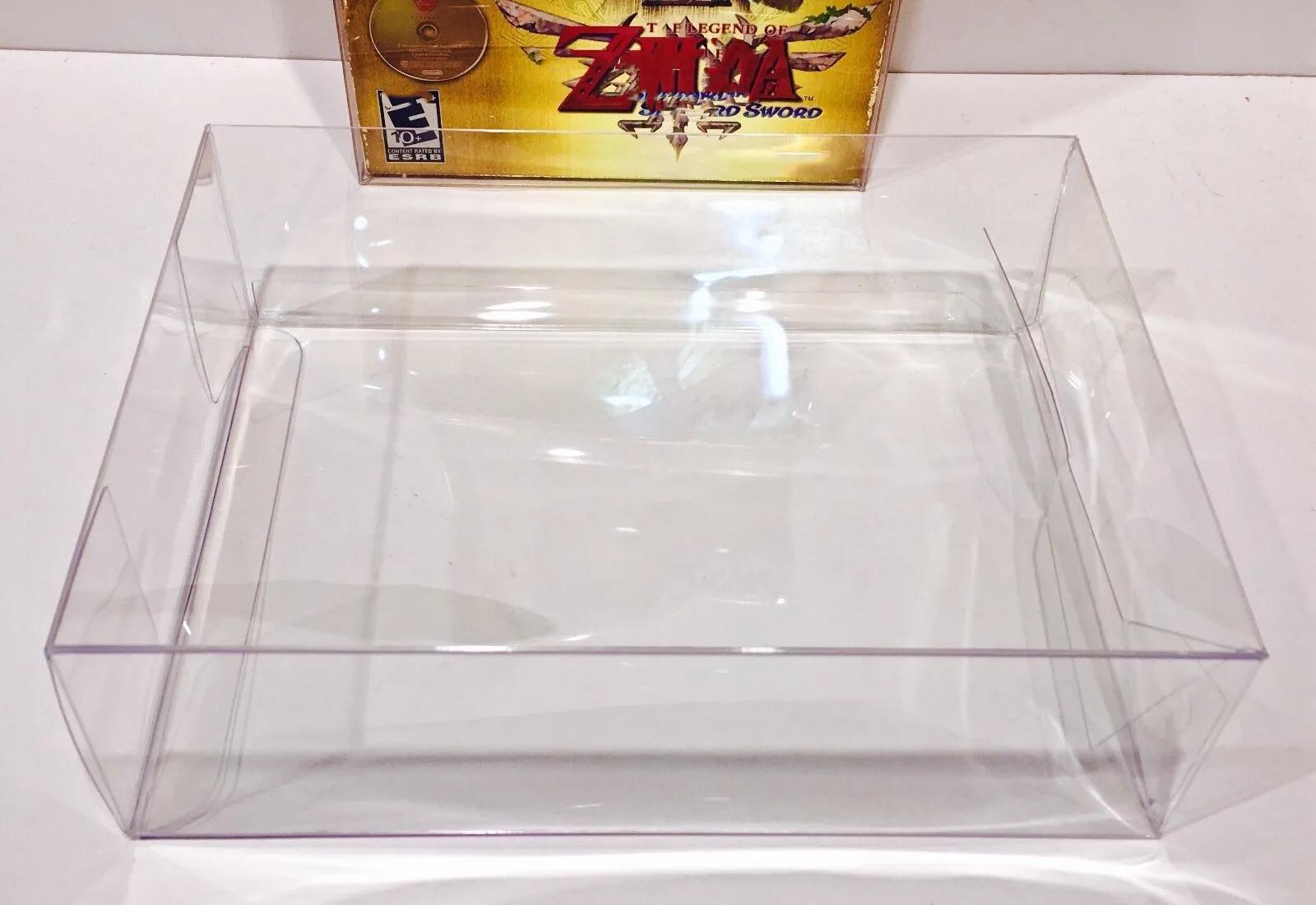 1 Scatola Di Protezione Per Zelda Skyward Sword Nintendo Wii Wiimote (Solo Per Ntsc!)