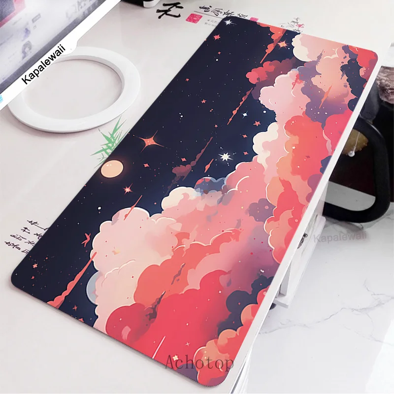 Desk Mat, XXL, Rosa Sakura Deskpad, Acessórios