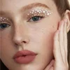 1pc Glitter Diamond Makeup Eyeliner Eyeshadow Face Rhinestone Sticker Jewelry Eyes Stage Party Makeup Crystal Tattoo Sticker 2