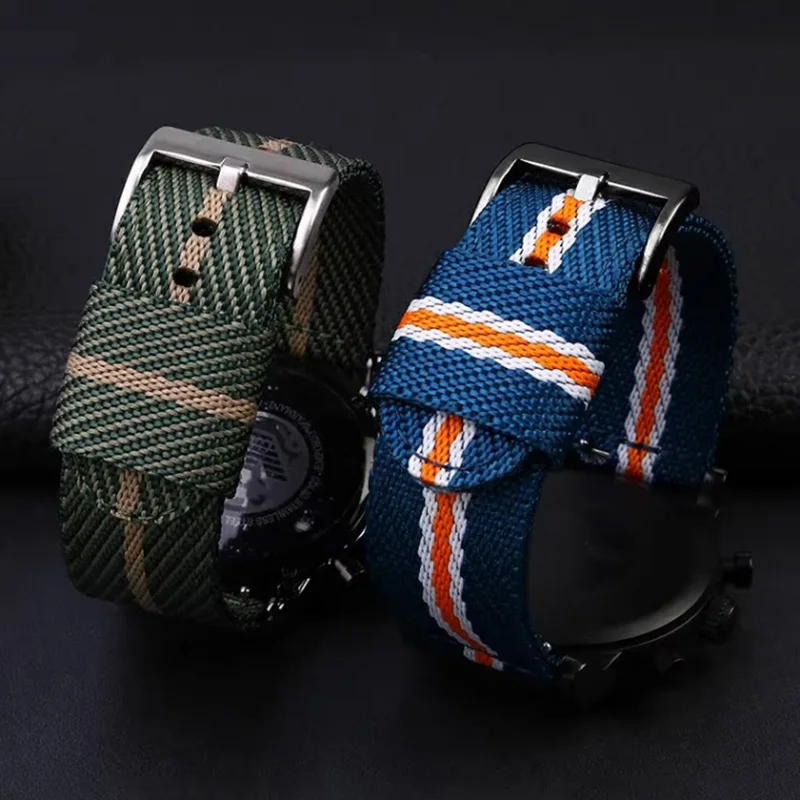 Men's 20mm Canvas Strap - Premium Nylon Band