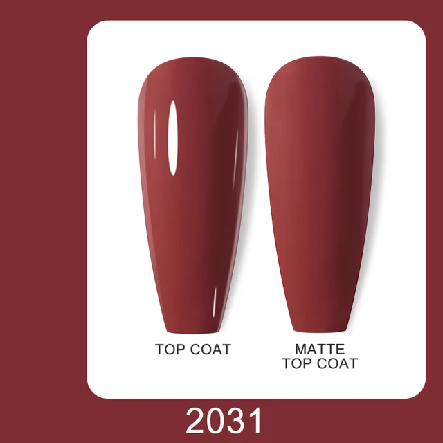 Arte Clavo 15ml Brown Coffee Color UV Gel For Nail Gel Nail Polish Varnish Hybrid Glitter Decoration Base Top Coat Set 2031