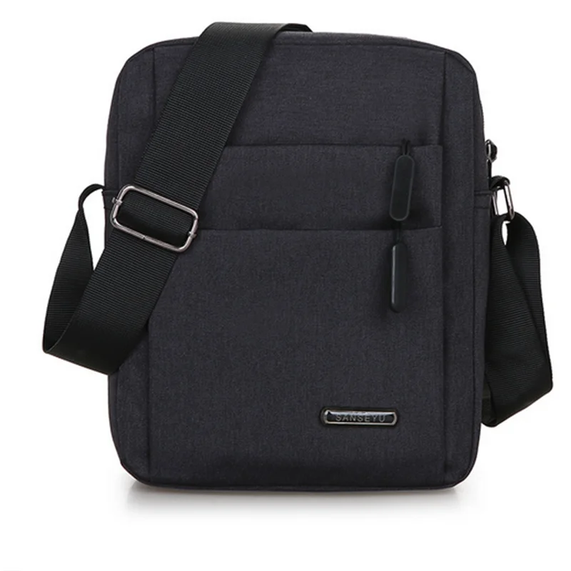 最終セール ブラック 男女兼用 NYLONshoulder noveltybag 2023 High Quality Men's Handbags Oxford Bag For Man Male