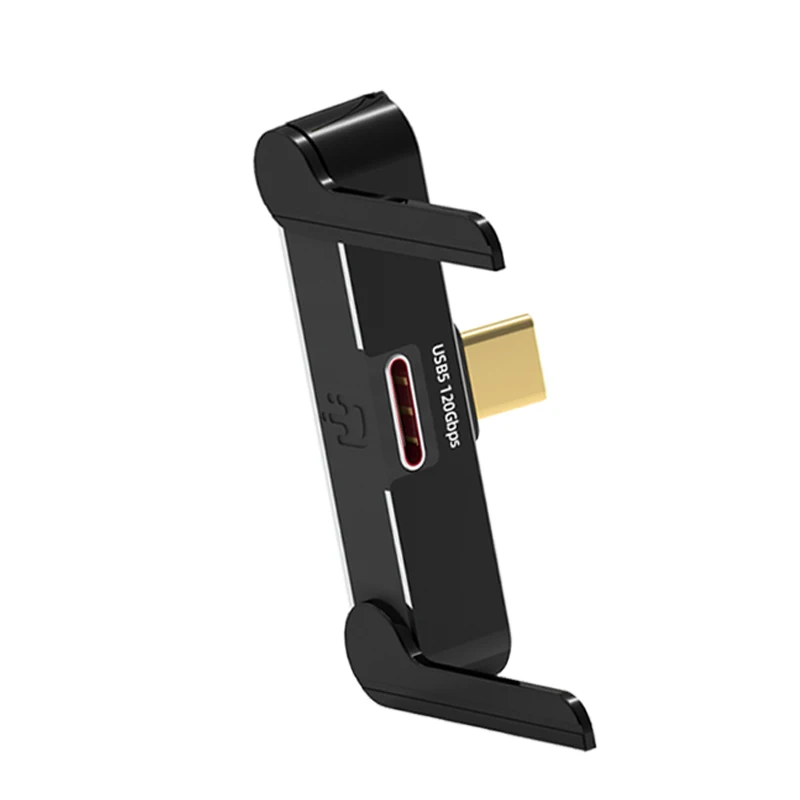 USB5.0 타입 C 폰 스탠드 어댑터 240W 고속 충전 120Gbps 16K 다기능 접이식 컨버터 호환 썬더볼트 5/4