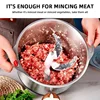 Electric Meat Grinder 304 Stainless Steel Food Processor Multifunctional Meat Vegetable Fruit Garlic Chopper Kitchen Appliances 3
