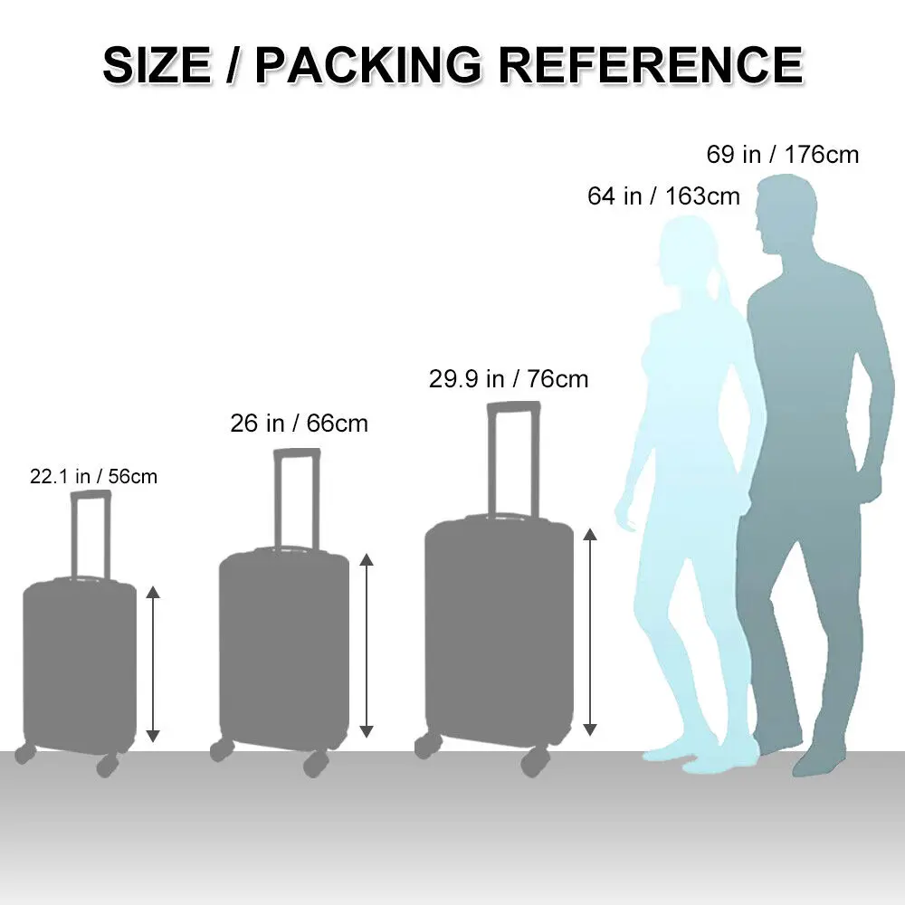 Durable Hardside Luggage Set with Spinner Wheels