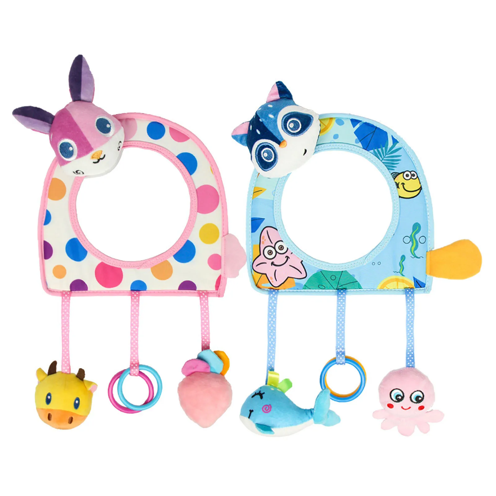 Cute Baby Car Mirror Rear View Baby Car Back Seat Mirror Cute Rearview Mirrors With Wide Crystal Clear View For Cars Stoller