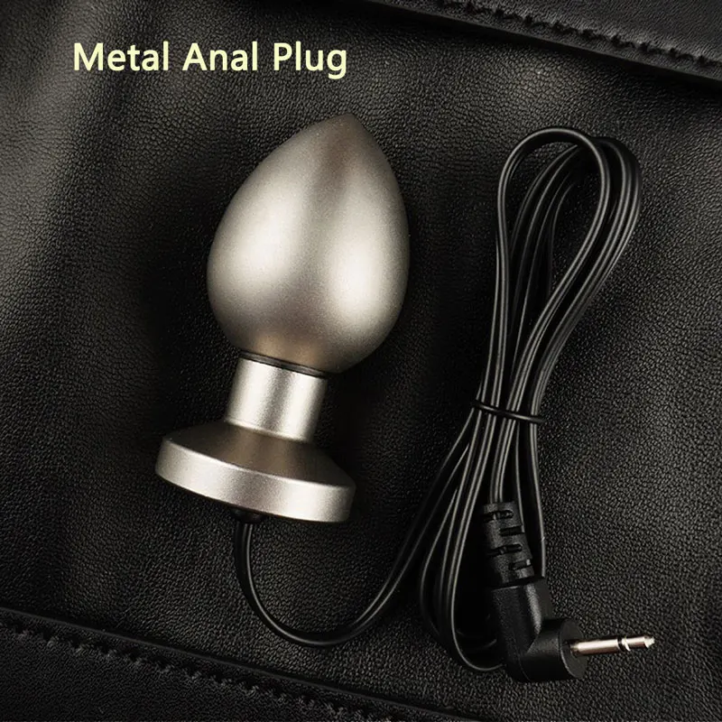 DG-LAB 3.0 &ldquo;EGG&rdquo; Electric Shock Metal Anal Plug electro sex toys electric sex toys Electrode Butt E Stim Sphincter Prostate Massage Electro Vagina Stimulati