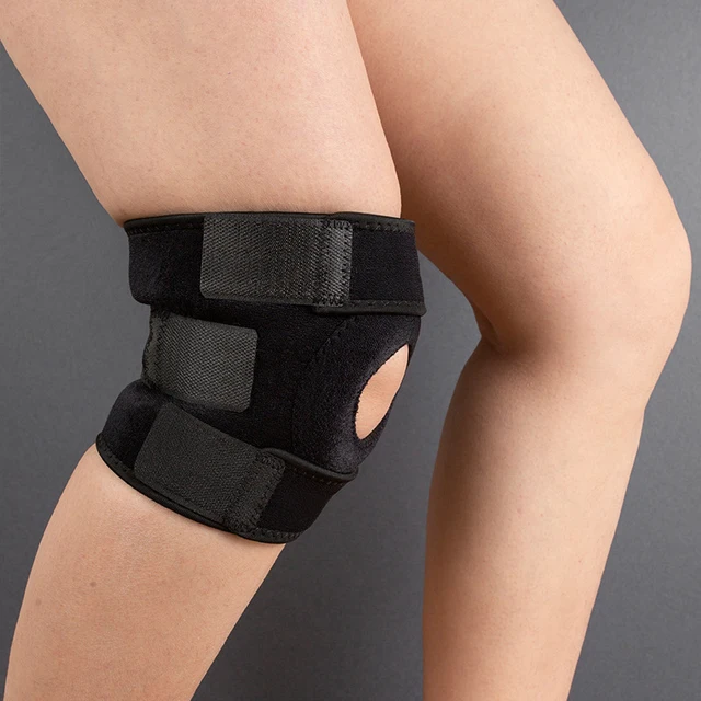1 PC Patella Knee Brace for Knee Pain, Knee Compression Sleeve for Arthritis Pain and Support, Workout Knee Guard and Knee Pads 4