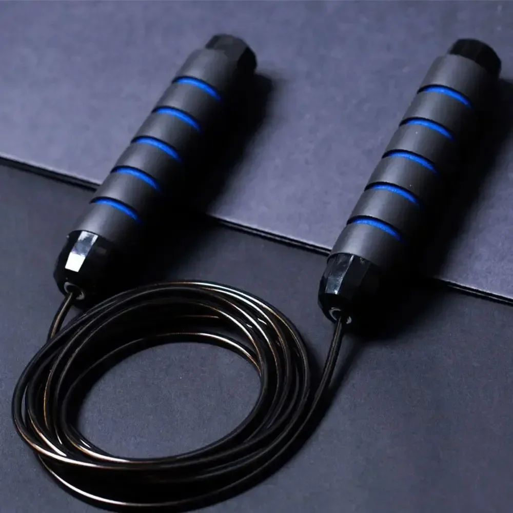 Rapid Speed Jump Rope Steel Wire Skipping Rope Exercise Adjustable Jumping Fitness Workout Training Home Sport Equipment