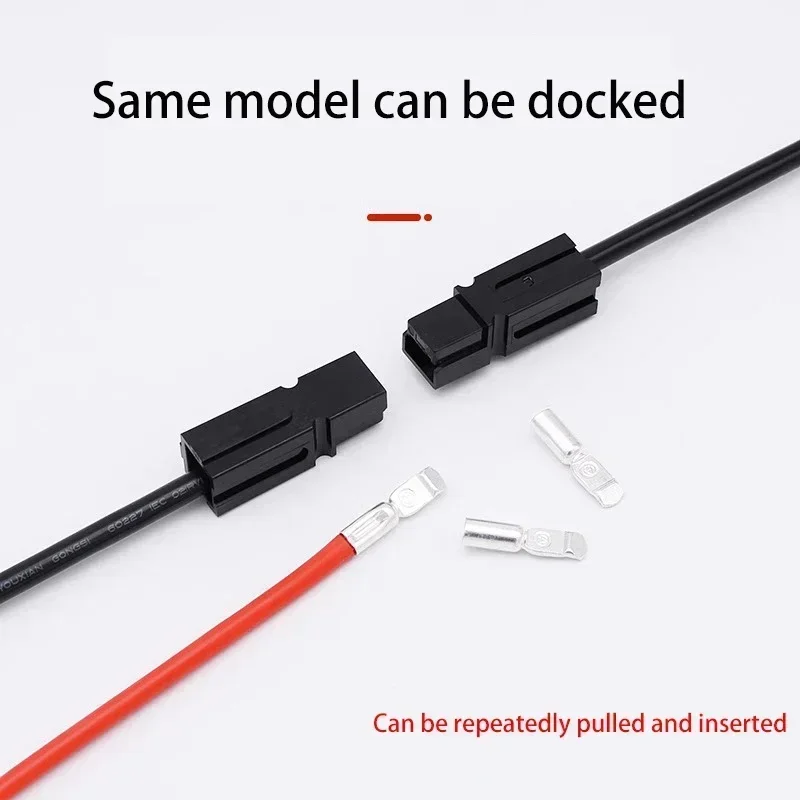 Ansderson-バッテリーコネクタ600V DC,シングルポール,180aプラグ,アップ電源,高電流,クイックコネクタ,フォークリフト電源,10  20 100個 - AliExpress 10/50/100/500 個アンダーソンタイプ単極 SB30 30A プラグ 600V DC バッテリーコネクタ高電流クイックプラ