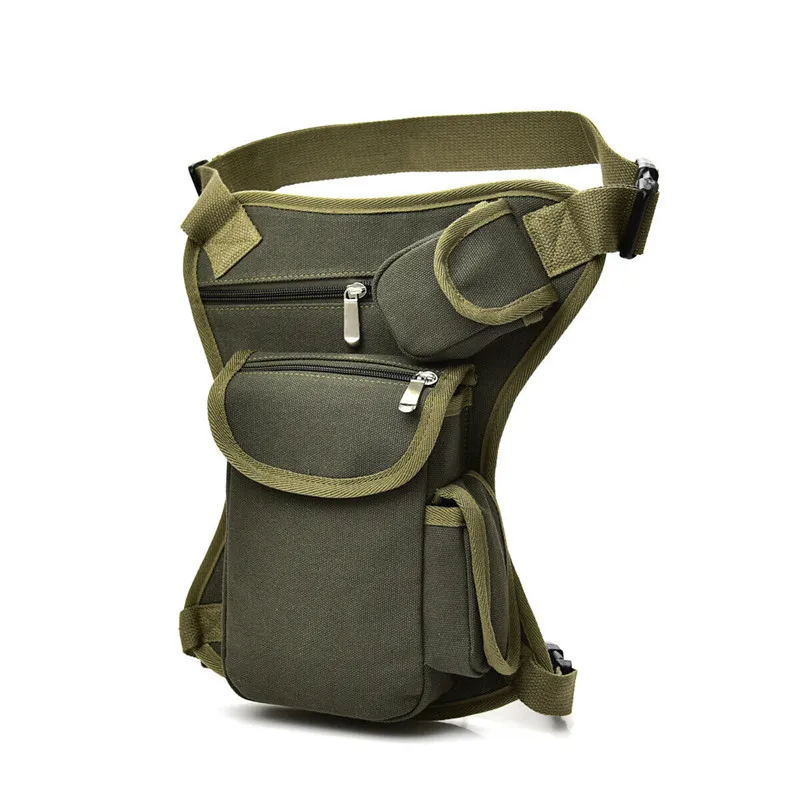 

Belt bag Fashion Men Army Vintage Thigh Bag Utility Waist Pack Pouch Adjustable Hiking Male Waist Hip Motorcycle Leg Bag