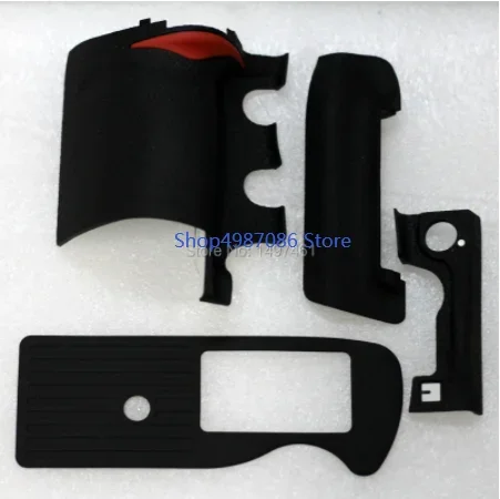 

A Set of 4PCS New Grip +left side +thumb +bottom Rubber Repair parts For Nikon D3 D3s D3x SLR