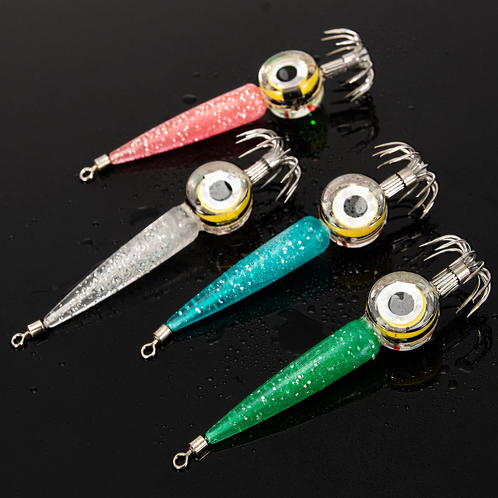 LED Fishing Bait Bass Halibut Trout Fishing Gear And Equipment Fishing  Spoon Deep Water Light Saltwater Freshwater Bass Halibut