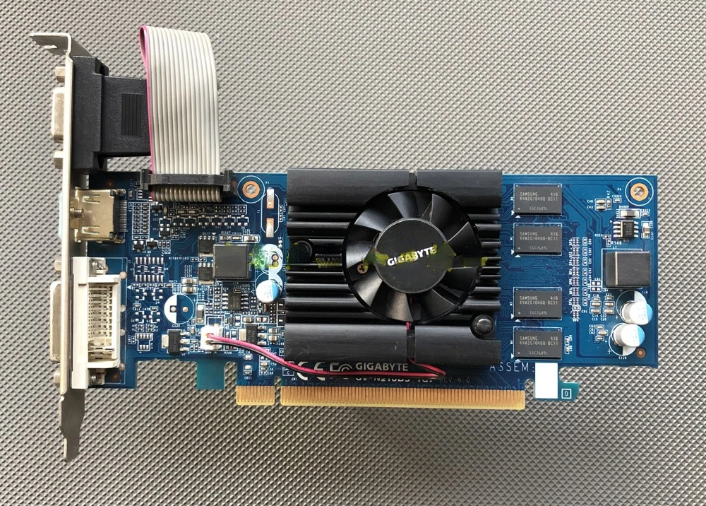 

G210 Gt210 1G GV-N210D3-1gi Small Chassis Graphics Card