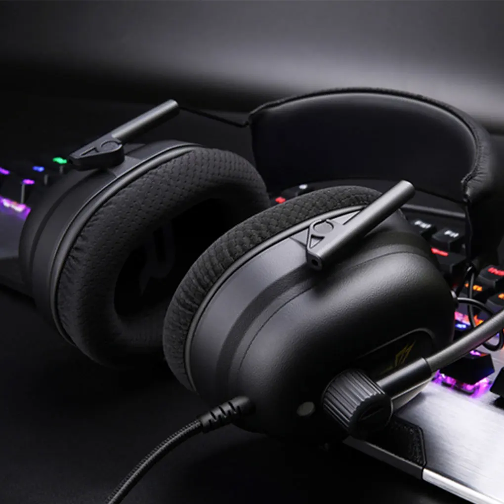 

Somic Computer Laptop 7 1 Channel Wired Gaming Headphone Earphone Omnidirectional Driver-free Headset Desktop PC