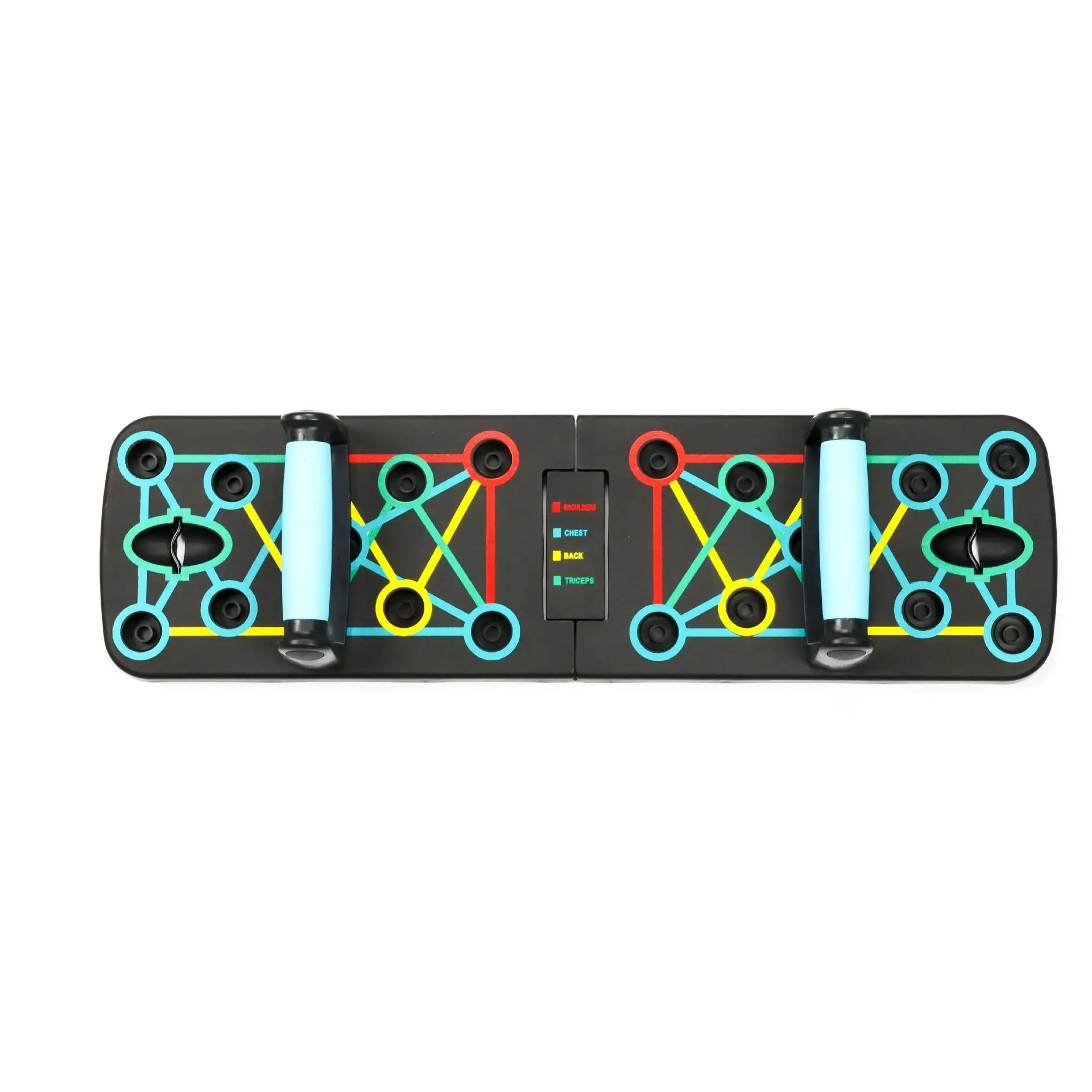 Multifunctional Folding Push-up Board for Men's Bodybuilding Equipment Home Practice Strength Training Push up Board Sets
