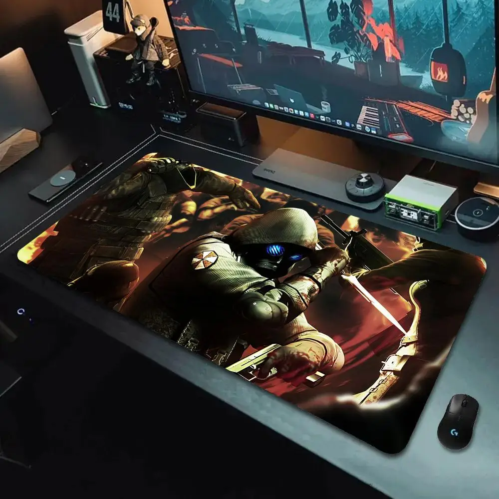 

Hot Mouse Pad setup 900x400 XXL Mutated R_Resident Rubber Desk accessories Mouse mousepad gamer bureau desk mat kawaii Pad