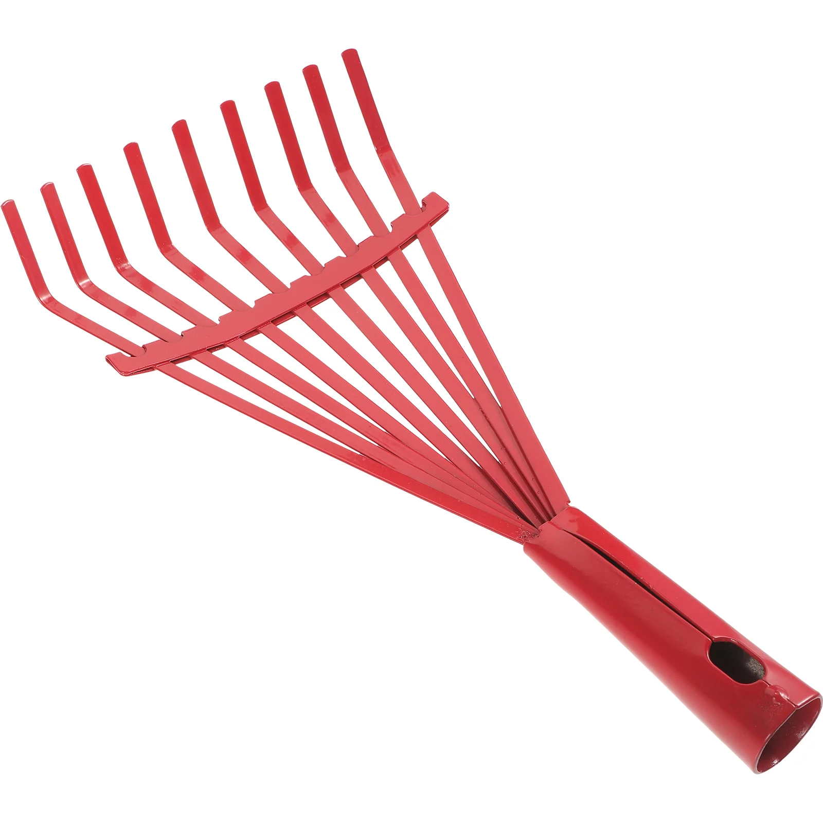 

Garden Leaf Rake Carbon Steel Rake Shrub Grass Rake Heavy Duty Hand Rake Fallen Leaves Loose Soil Tool Rake Head Replacement